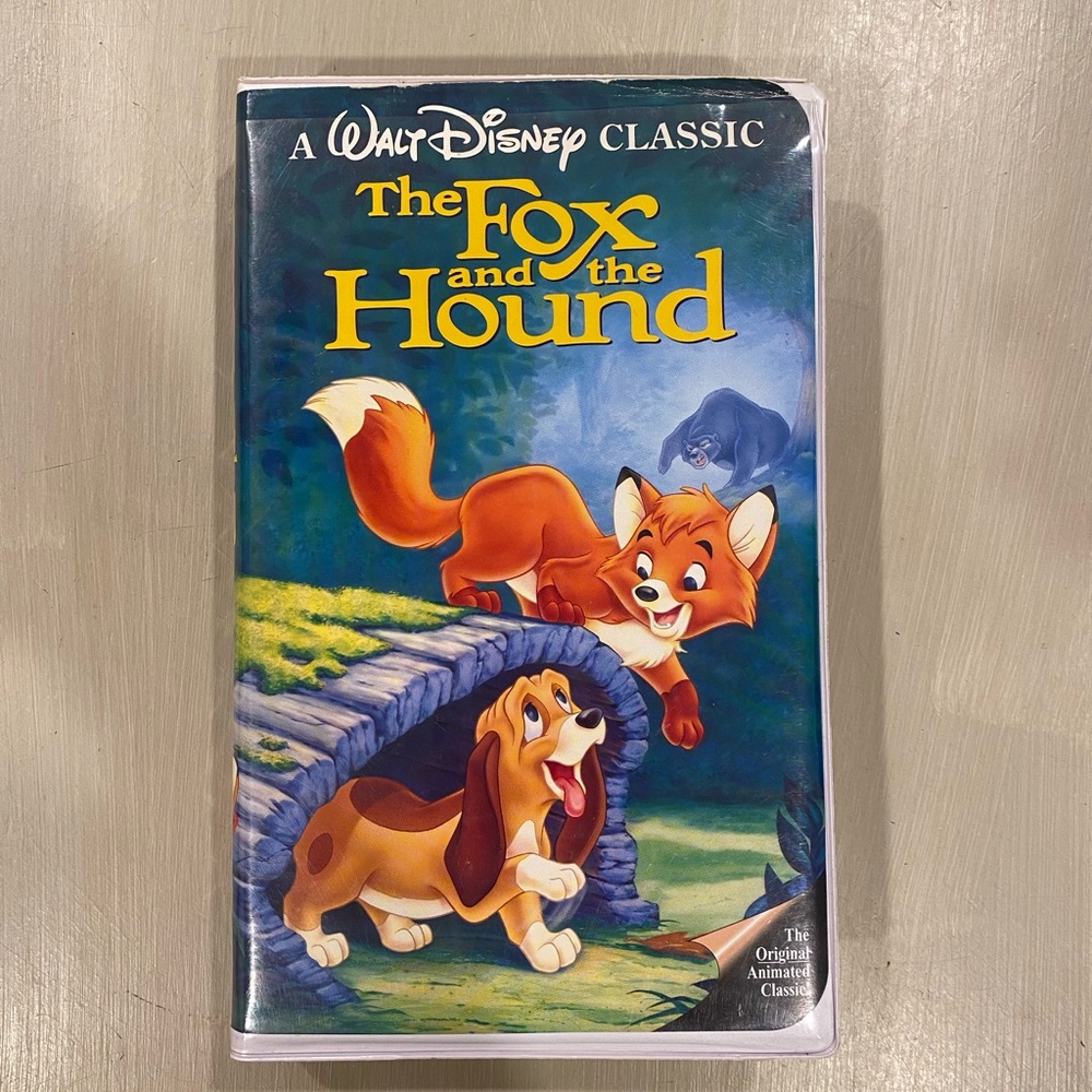 Disney The Classics Black Diamond 1990s The Fox And The Hound VHS